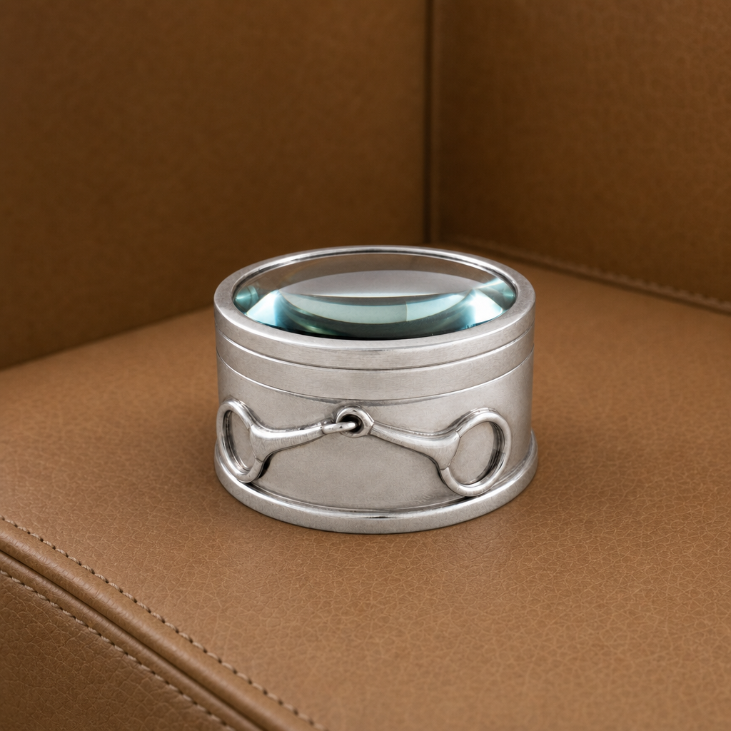 Ashford Equestrian Bit Magnifying Glass Keepsake Box