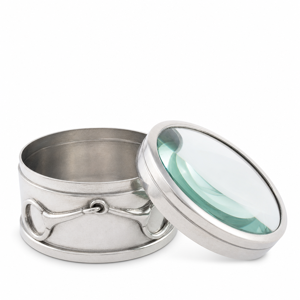 Ashford Equestrian Bit Magnifying Glass Keepsake Box