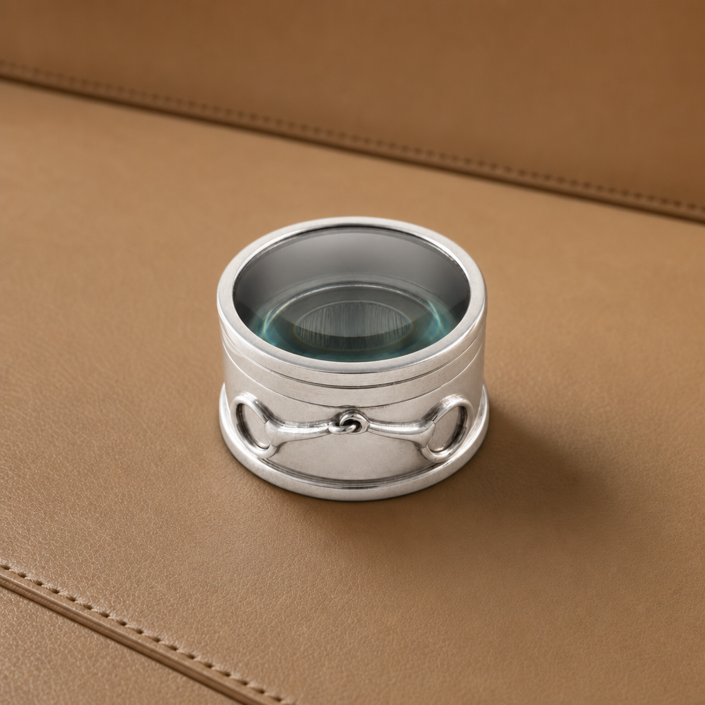 Ashford Equestrian Bit Magnifying Glass Keepsake Box
