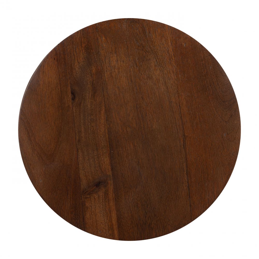 Okno Wooden Brown Side Table