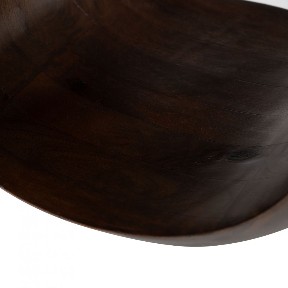 Okno Wooden Brown Side Table