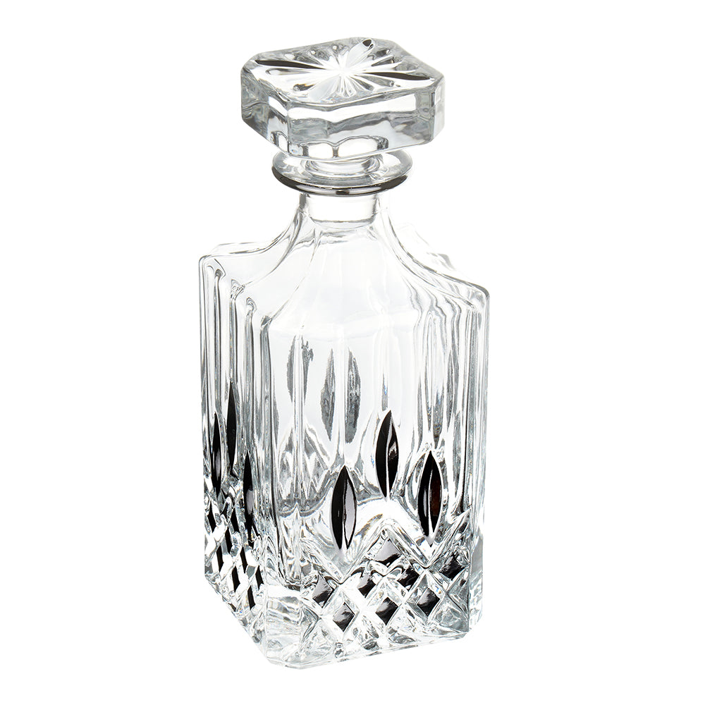 The Mariner's Reserve Crystal Decanter & Double Old Fashioned Glass Set