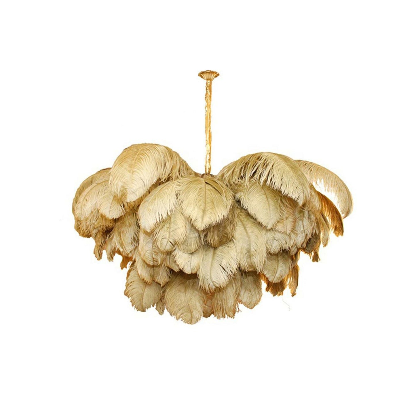 Ostrich Feather Chandeliers