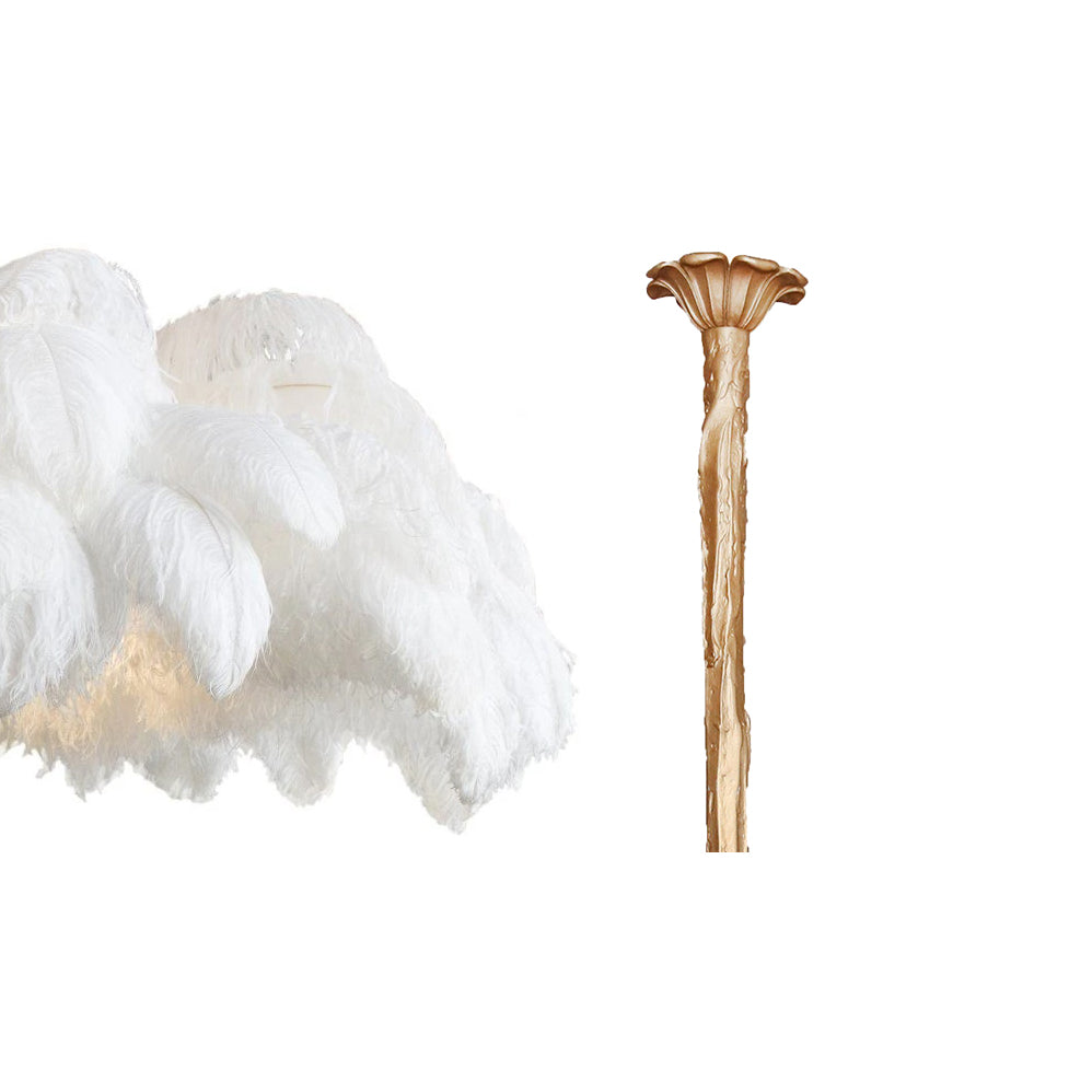 Ostrich Feather Chandeliers