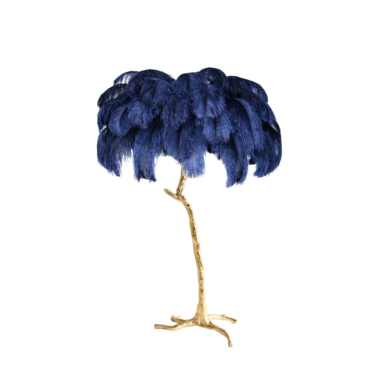 Luxury Ostrich Feather Floor Lamp