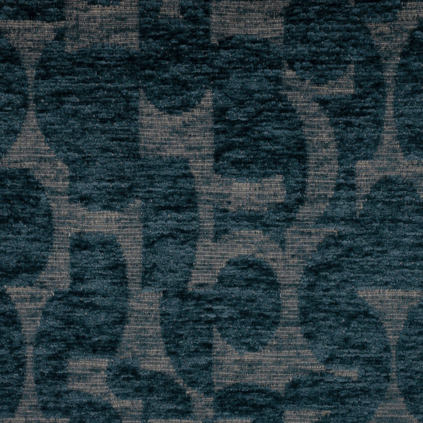 PABLO - GEOMETRIC CHENILLE JACQUARD UPHOLSTERY FABRIC BY THE YARD