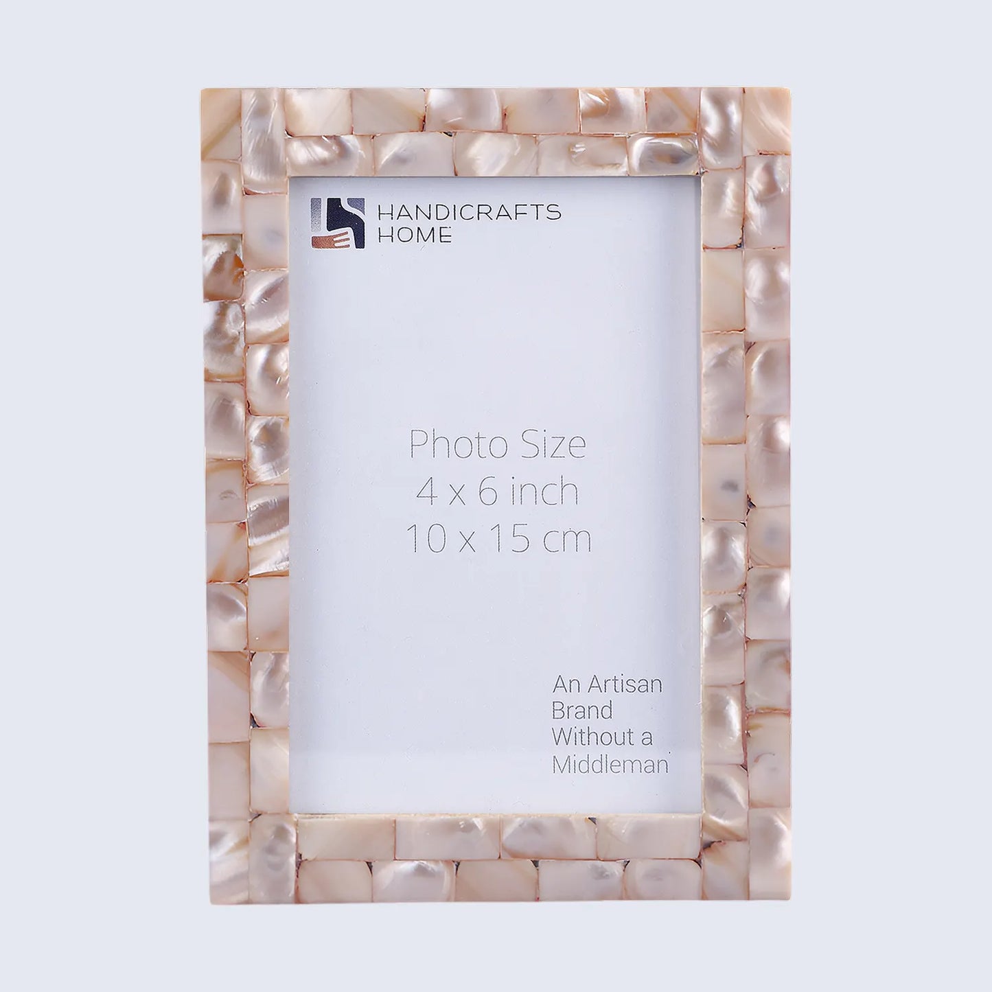 Mother of Pearl Inlay Picture Frame Pink 4x6 5x7 8x10