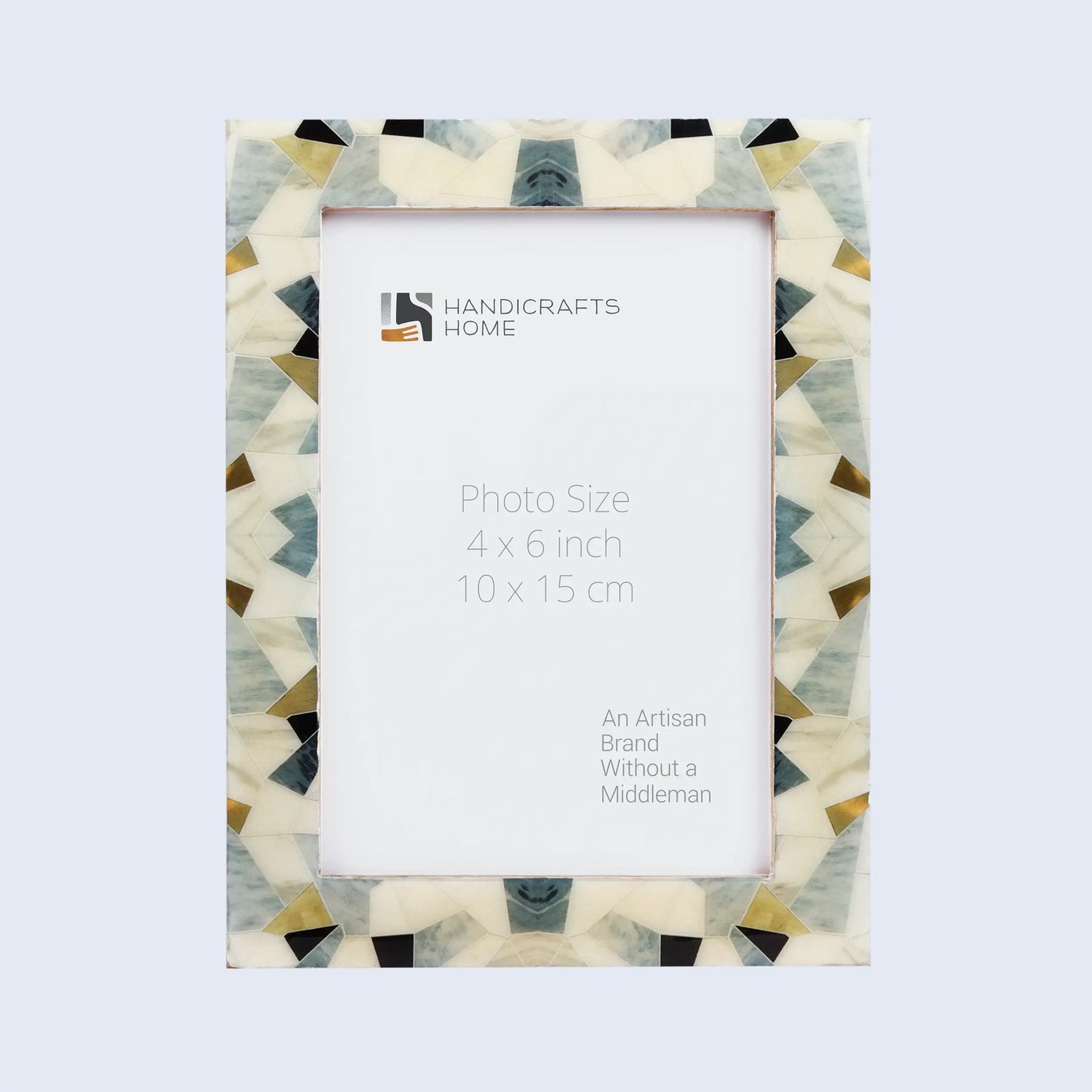 Picture Frame Pearlescent Prism Collection Mother of Pearl Multi – 3 Sizes