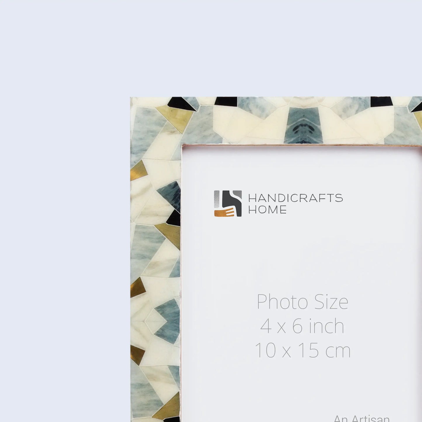 Picture Frame Pearlescent Prism Collection Mother of Pearl Multi – 3 Sizes