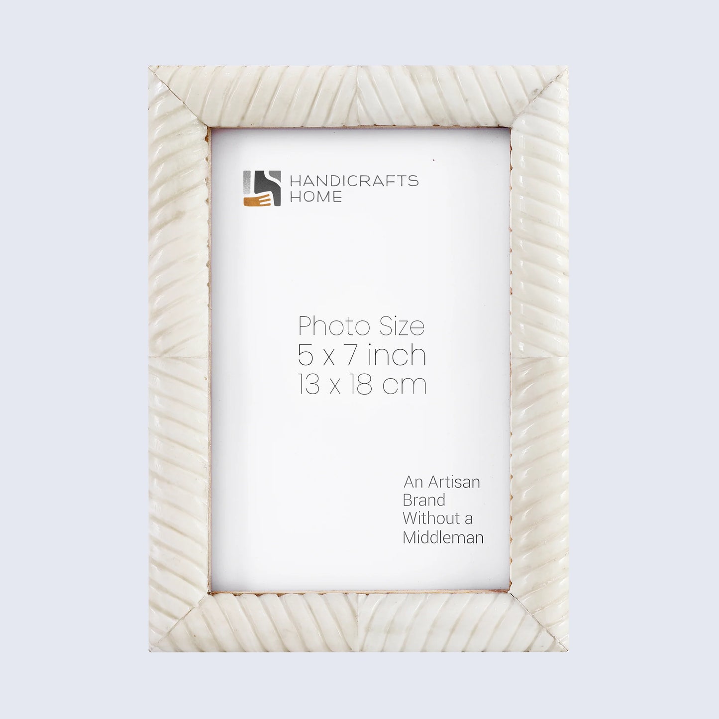 Picture Frame Sea Siren Ligeia Collection Bone Inlay White – 2 Sizes