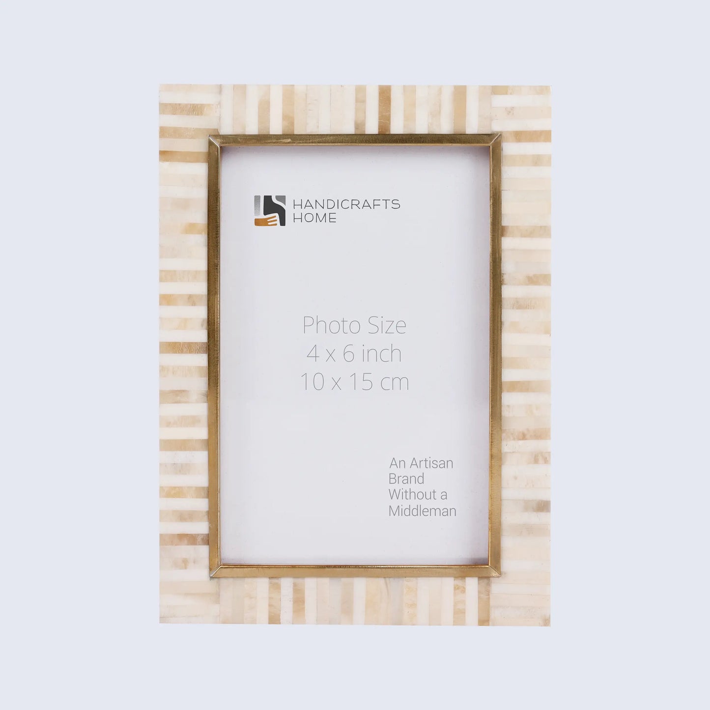 Photo Frame Halo Keys Collection Bone Inlay & Resin Multi-Color – 4x6, 5x7 & 8x10"