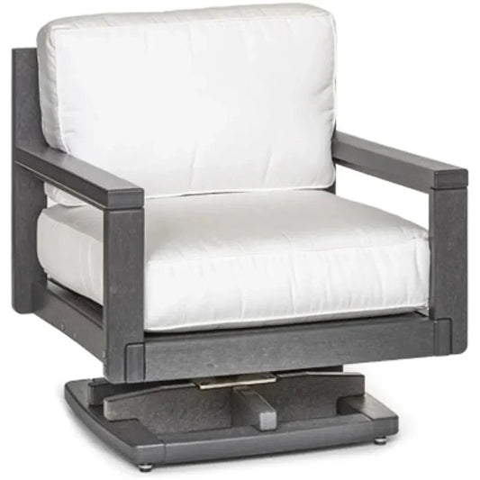 Palm Beach Poly Outdoor Swivel Rocker Chair Sunbrella