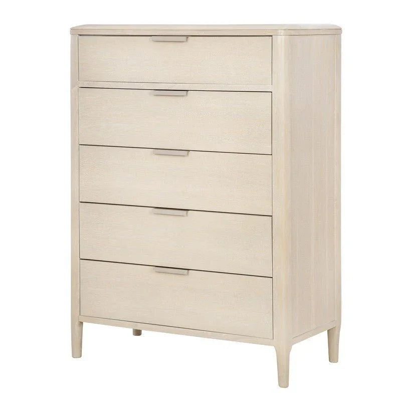 Pearl Five Drawer Wood Chest