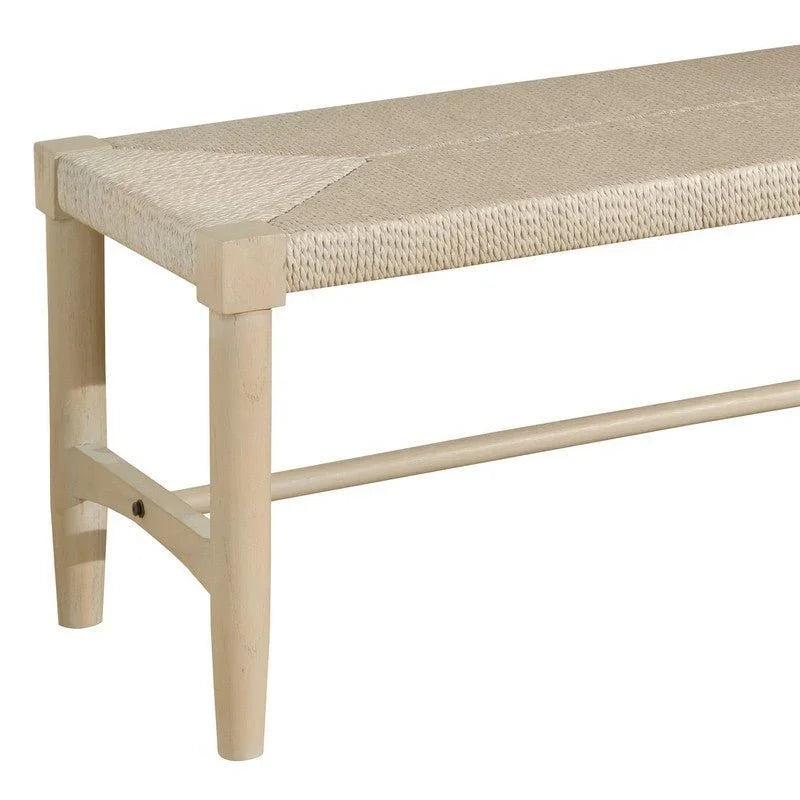 Pearl Wooden Bedroom Bench