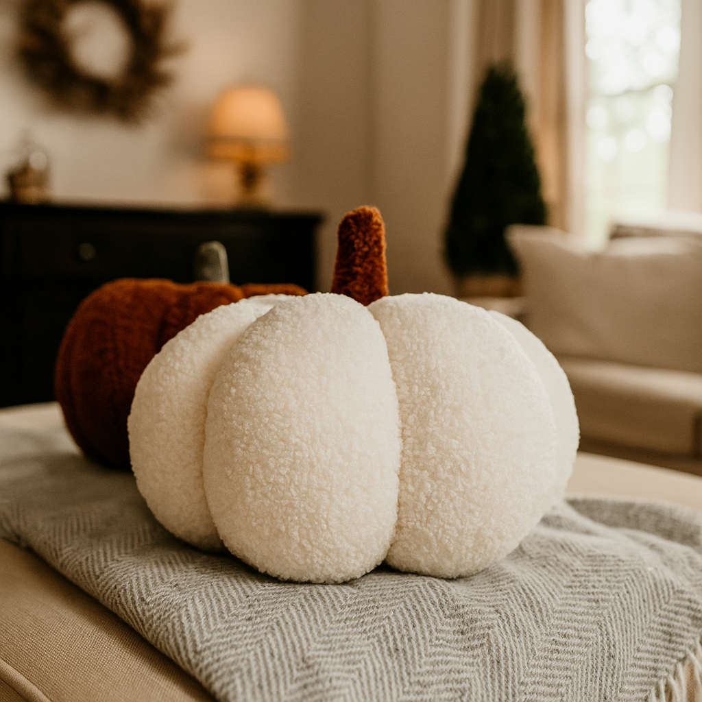 Blair Plush Velvet Pumpkin