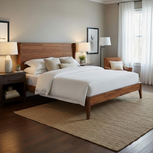 Mervyn Solid Wood Bed Frame