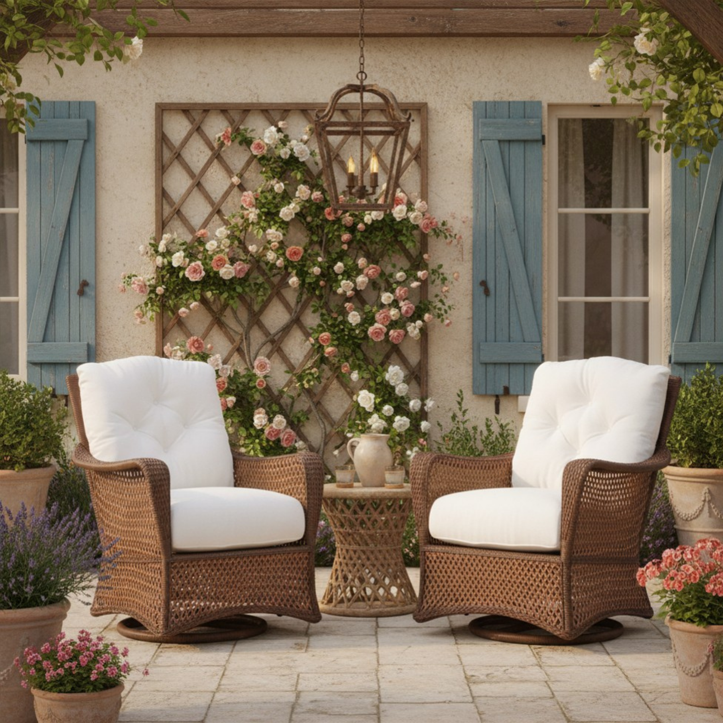 Grand Traverse Swivel Glider Lounge Chair Sunbrella