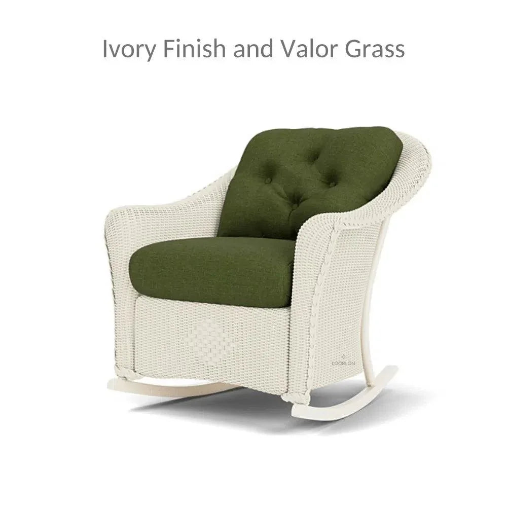 Reflections Lounge Rocker Chair with Ottoman Set 3PC