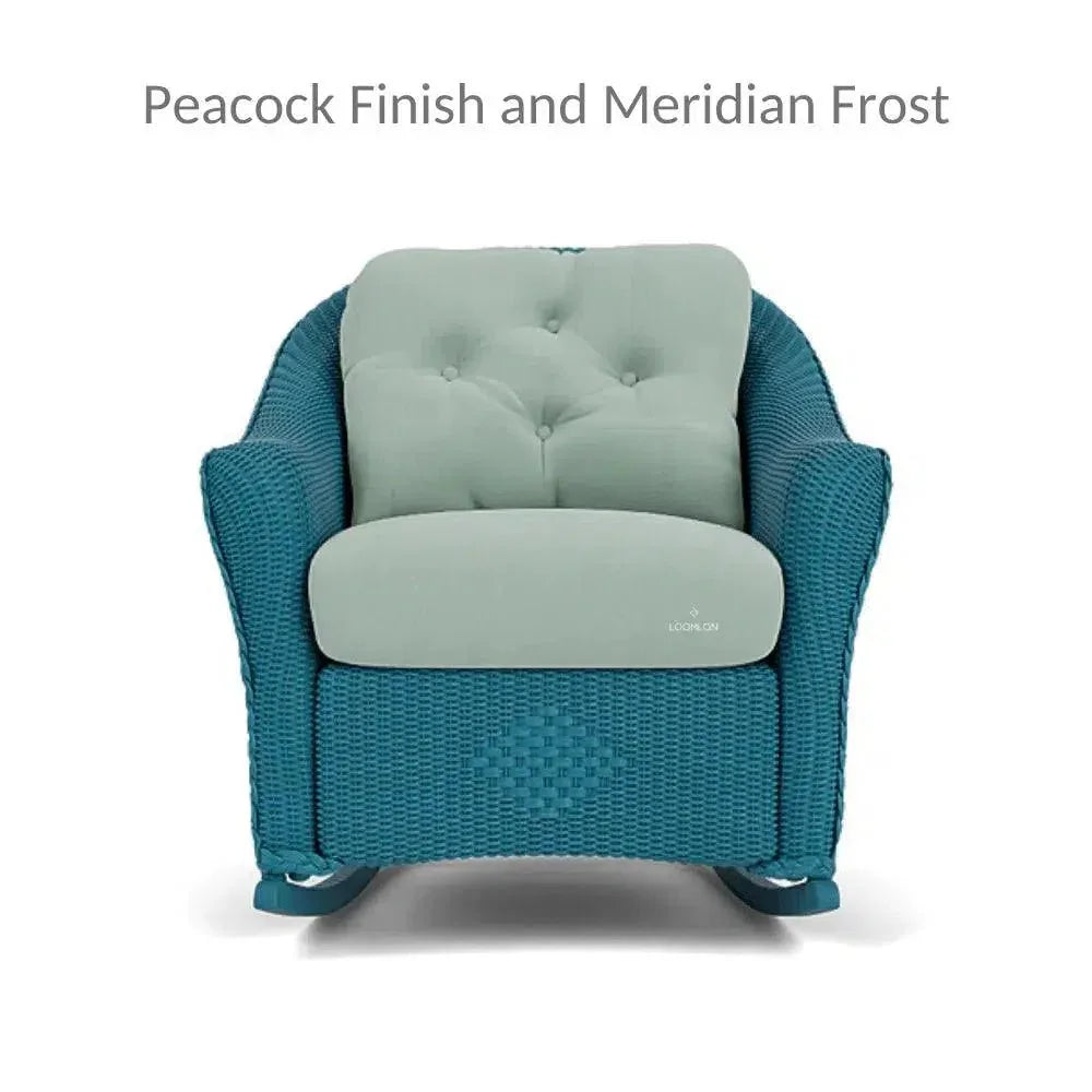 Reflections Lounge Rocker Chair with Ottoman Set 3PC