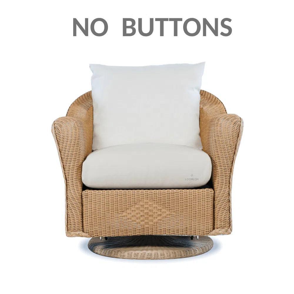 Reflections Swivel Rocker Lounge Chair with Sunbrella Cushion