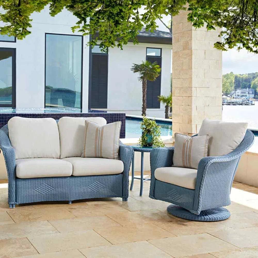 Reflections Swivel Rocker Lounge Chair with Sunbrella Cushion