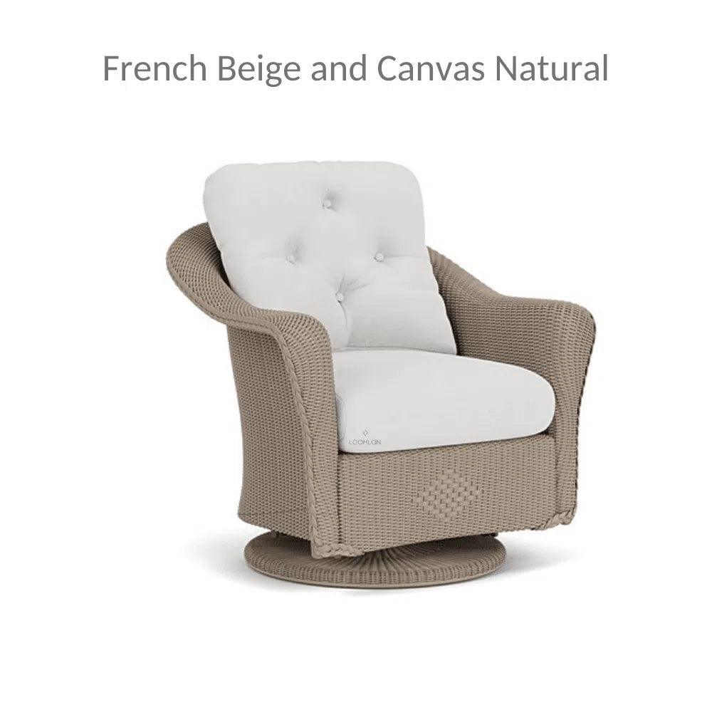 Reflections Swivel Rocker Lounge Chair with Sunbrella Cushion