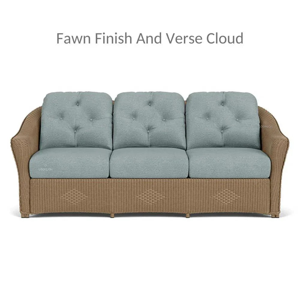 Reflections Wicker 3-Seater Sofa with Coffee Table Set 2PC