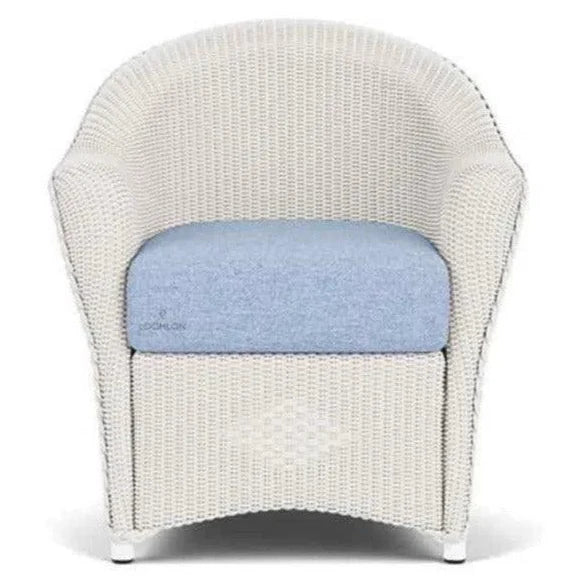 Reflections Wicker Dining Chair Sunbrella Cushion