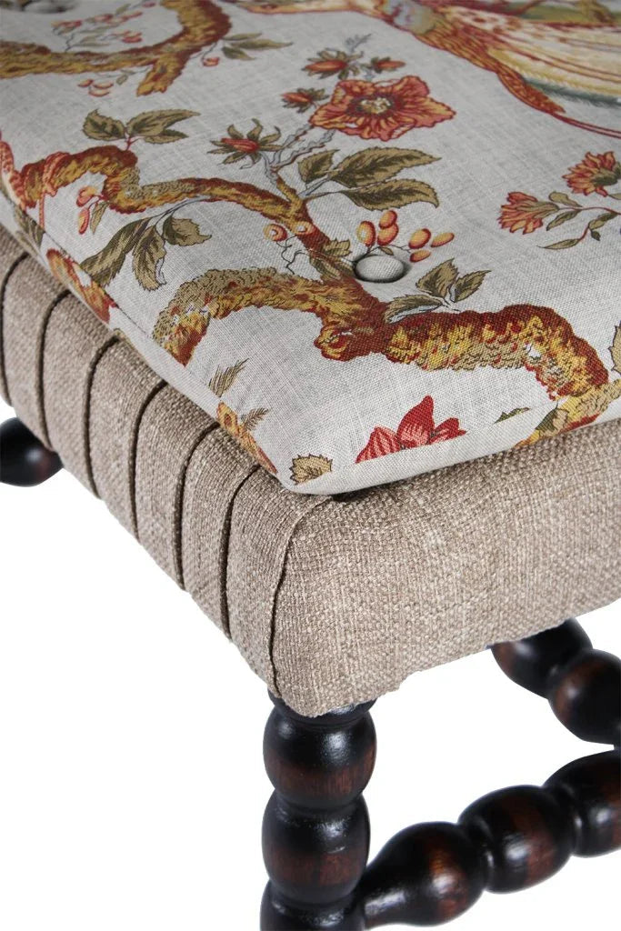 Rhodes Fabric Comfort Ottoman