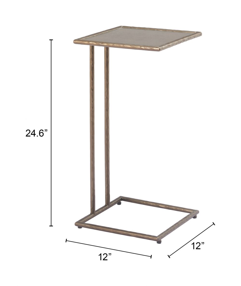Ringen Steel Frame Golden Side Table
