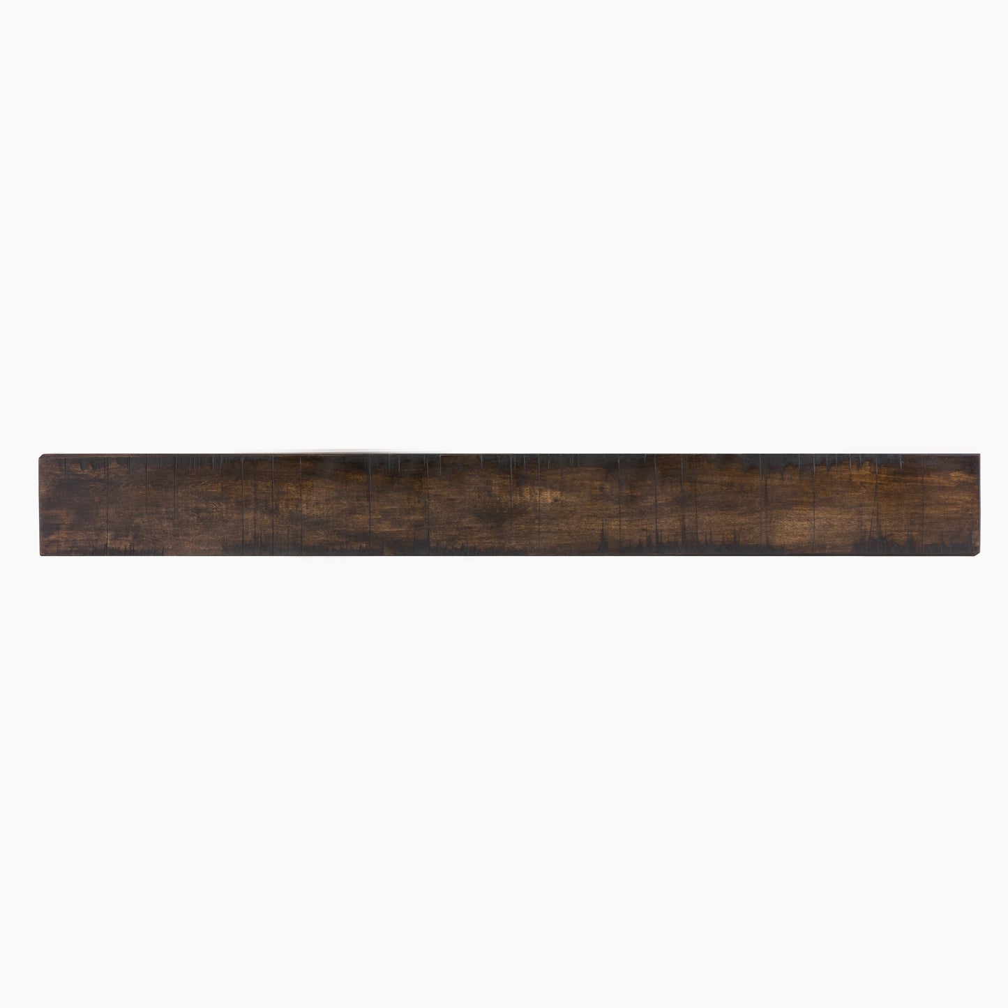 Rustic Poplar Reclaimed Natural Wood Fireplace Mantel Shelf