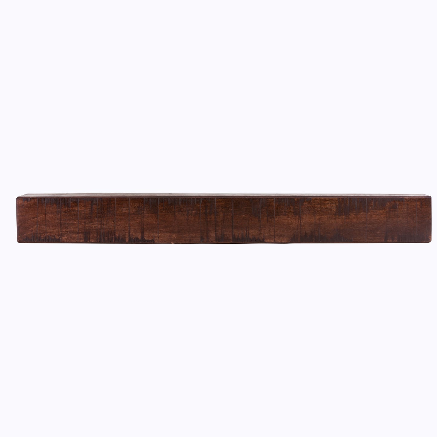 Rustic Poplar Reclaimed Natural Wood Fireplace Mantel Shelf