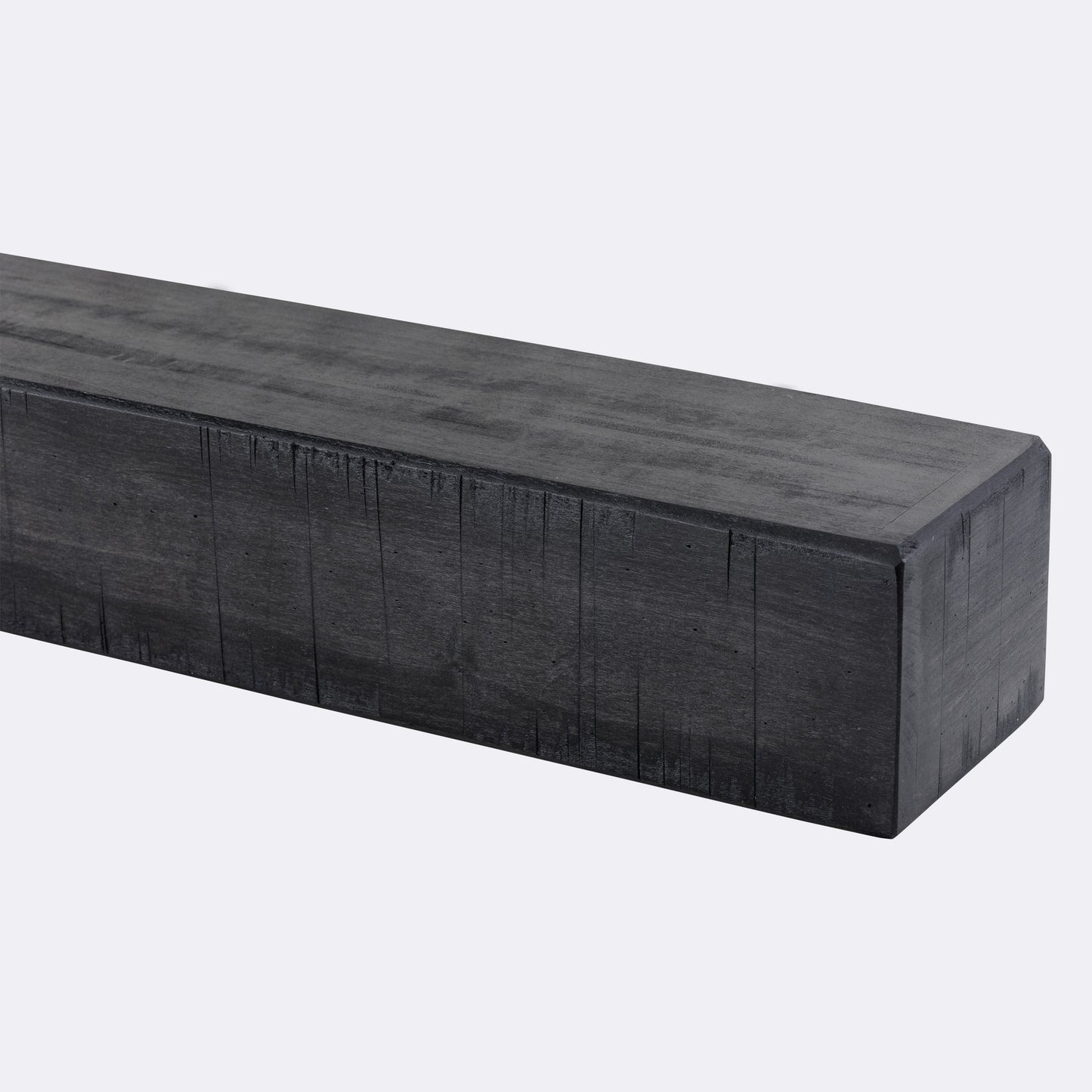 Rustic Poplar Reclaimed Natural Wood Fireplace Mantel Shelf