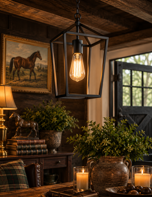 The Blackwell Iron Lantern Pendant