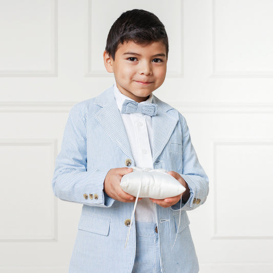 Organic Seersucker Suit Jacket