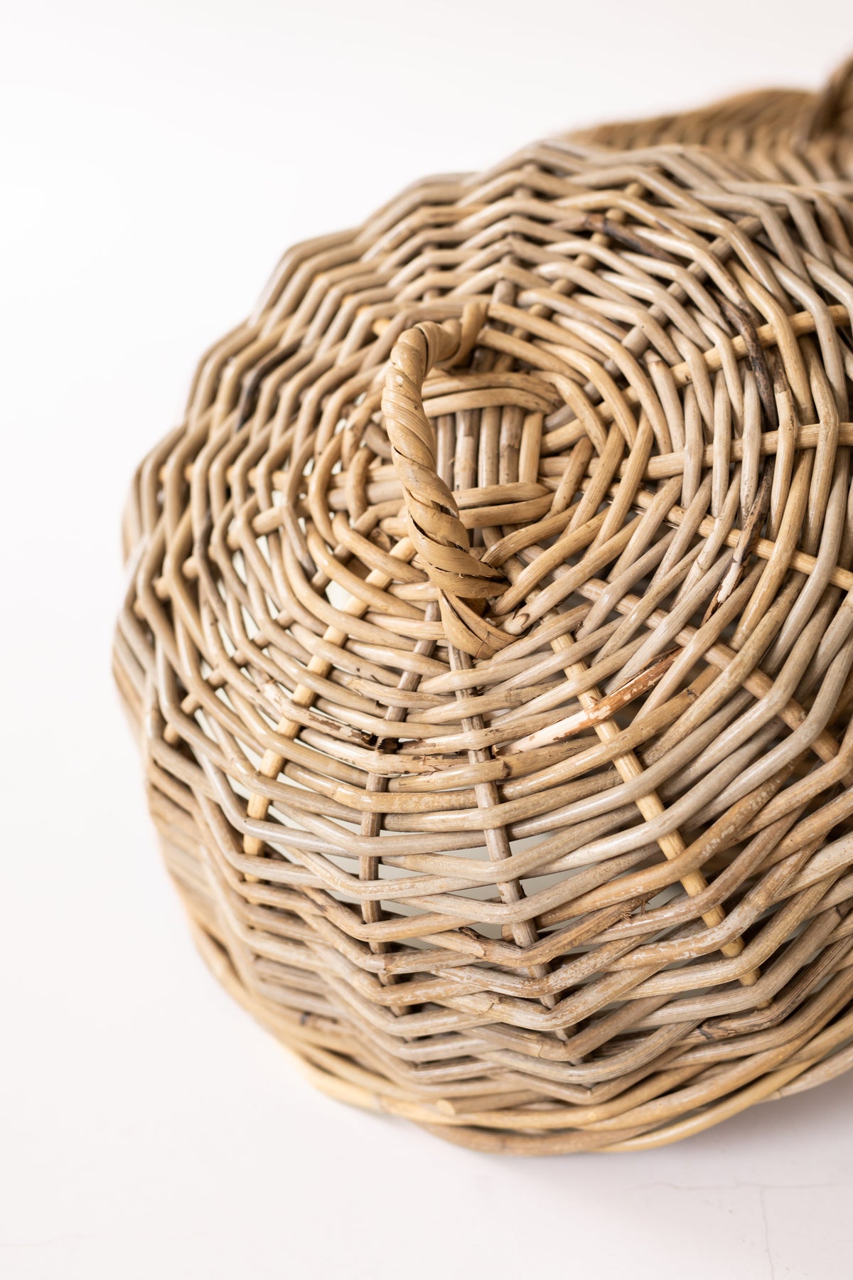 Handwoven Rattan Table Cloche