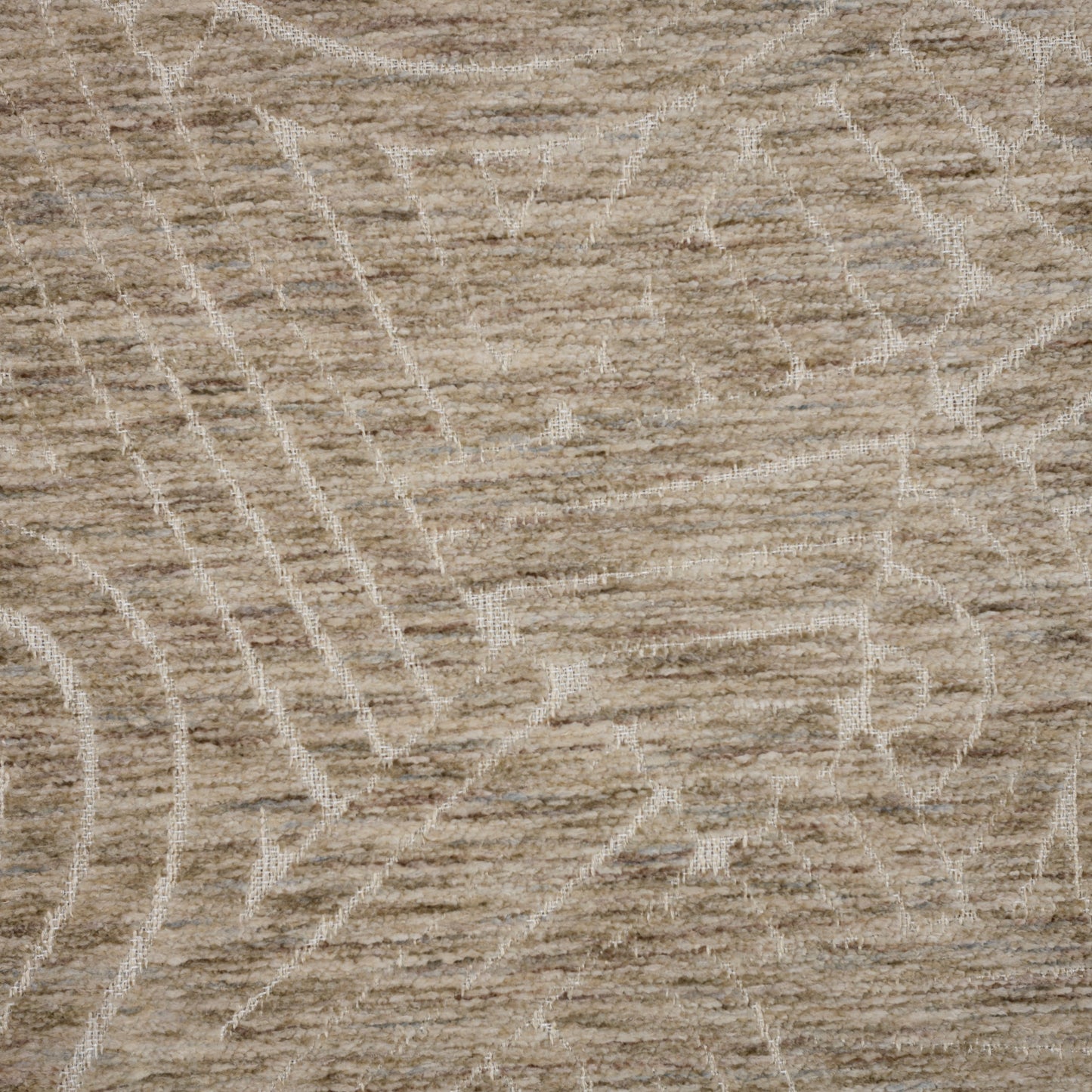 SOL - CHENILLE JACQUARD MODERN GEOMETRIC SHAPES UPHOLSTERY FABRIC BY THE YARD