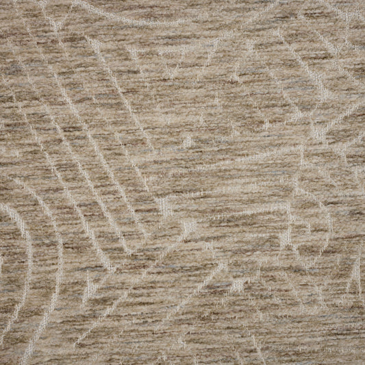 SOL - CHENILLE JACQUARD MODERN GEOMETRIC SHAPES UPHOLSTERY FABRIC BY THE YARD