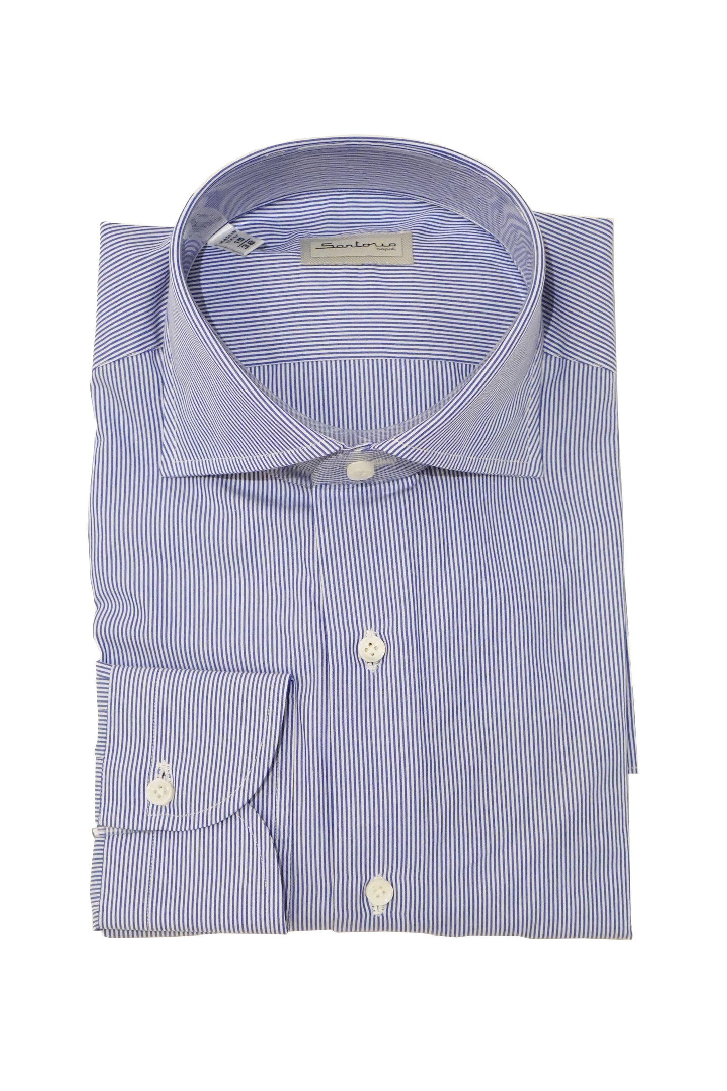 Sartorio Micro Pinstripe Cotton Dress Shirt