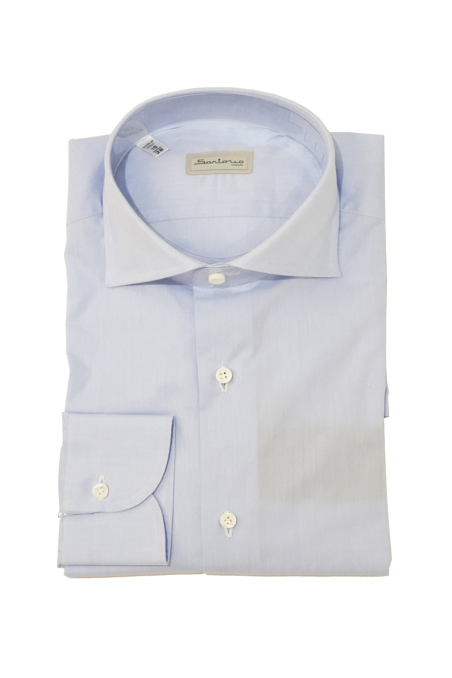 Sartorio Solid Cotton Dress Shirt