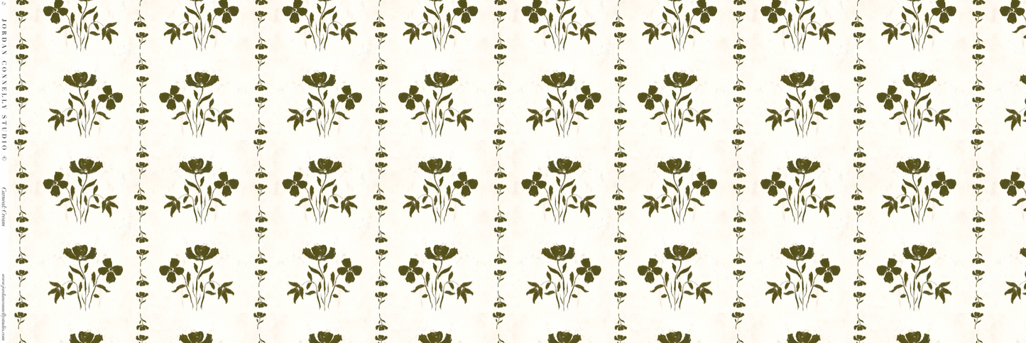 Carneal in Cream- Fabric