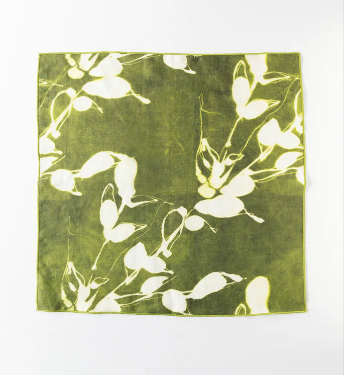 The Porto Olive Linen Dinner Napkin