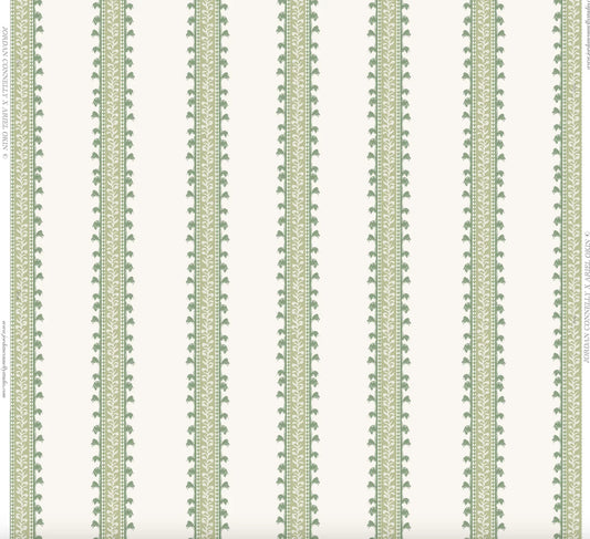 Forged Vine in Green- Fabric