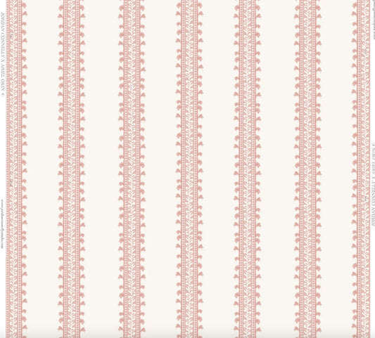 Forged Vine in Rose- Fabric