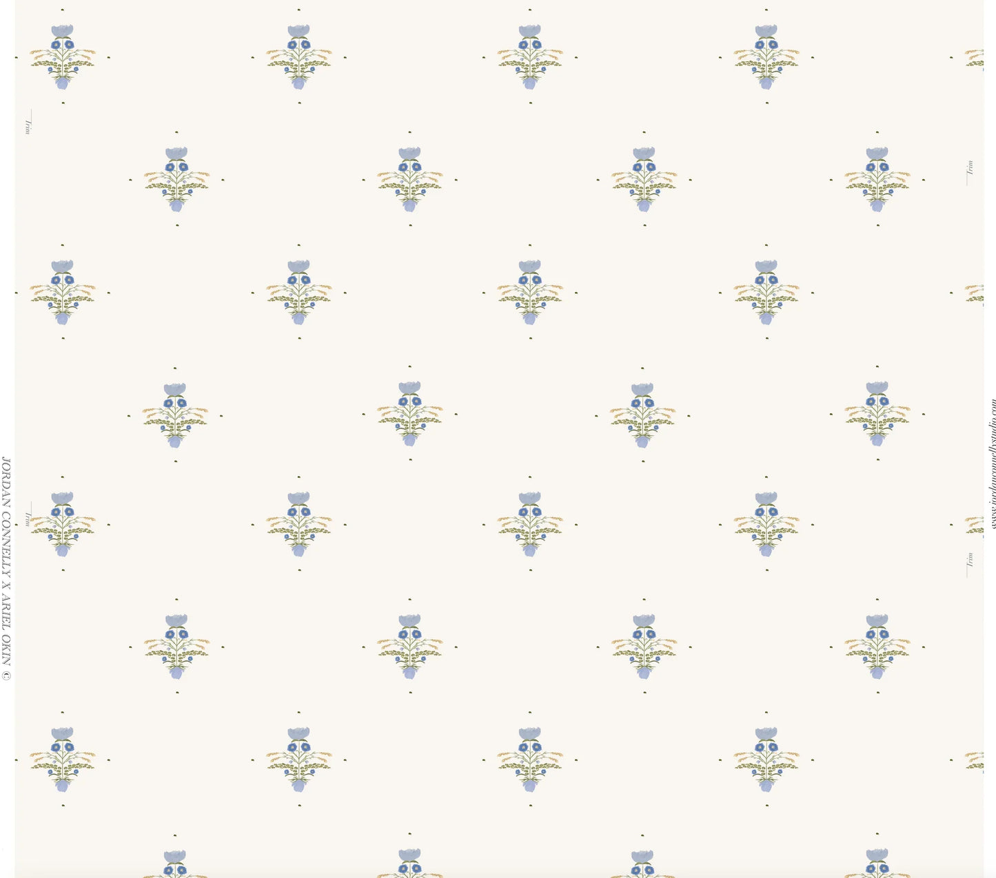 Leone in Blue- Fabric
