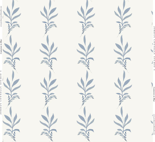 Cameron in Blue- Fabric