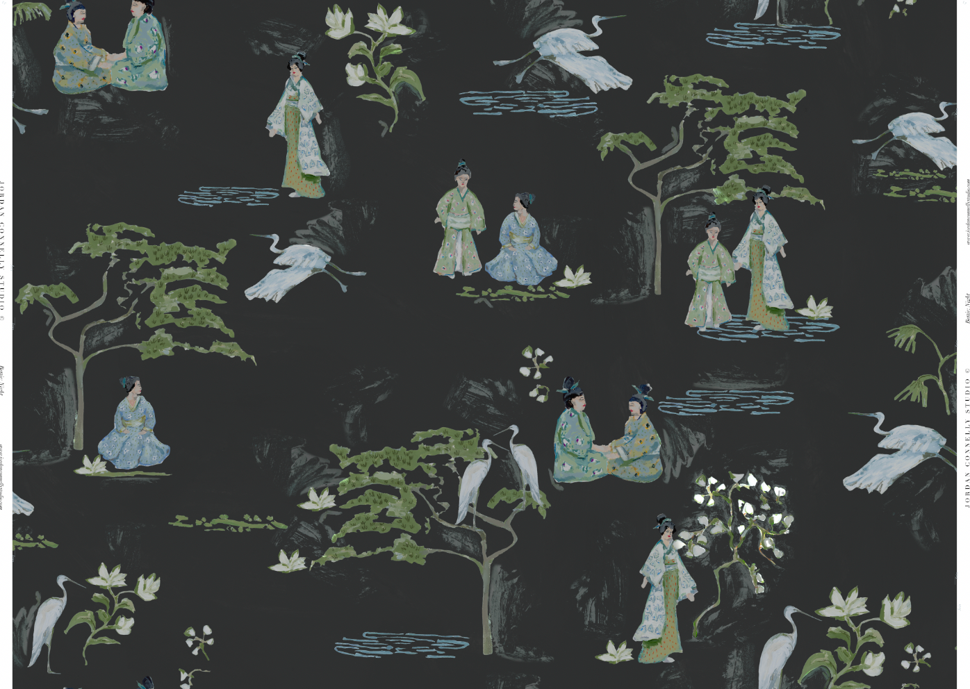 Bettie in Night Wallpaper
