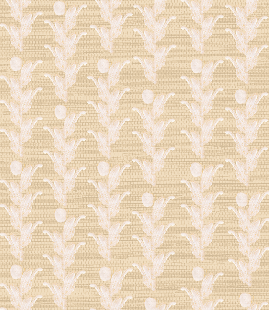 Budding Rope in Natural Grasscloth Wallpaper