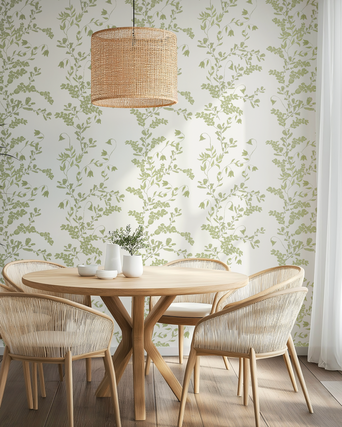 Ruth in Green Wallpaper