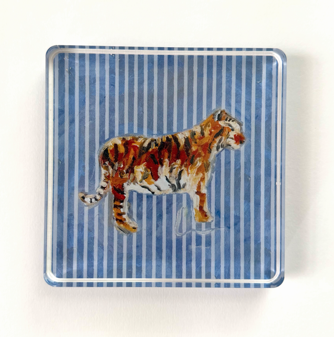 Tiger Acrylic Art Block